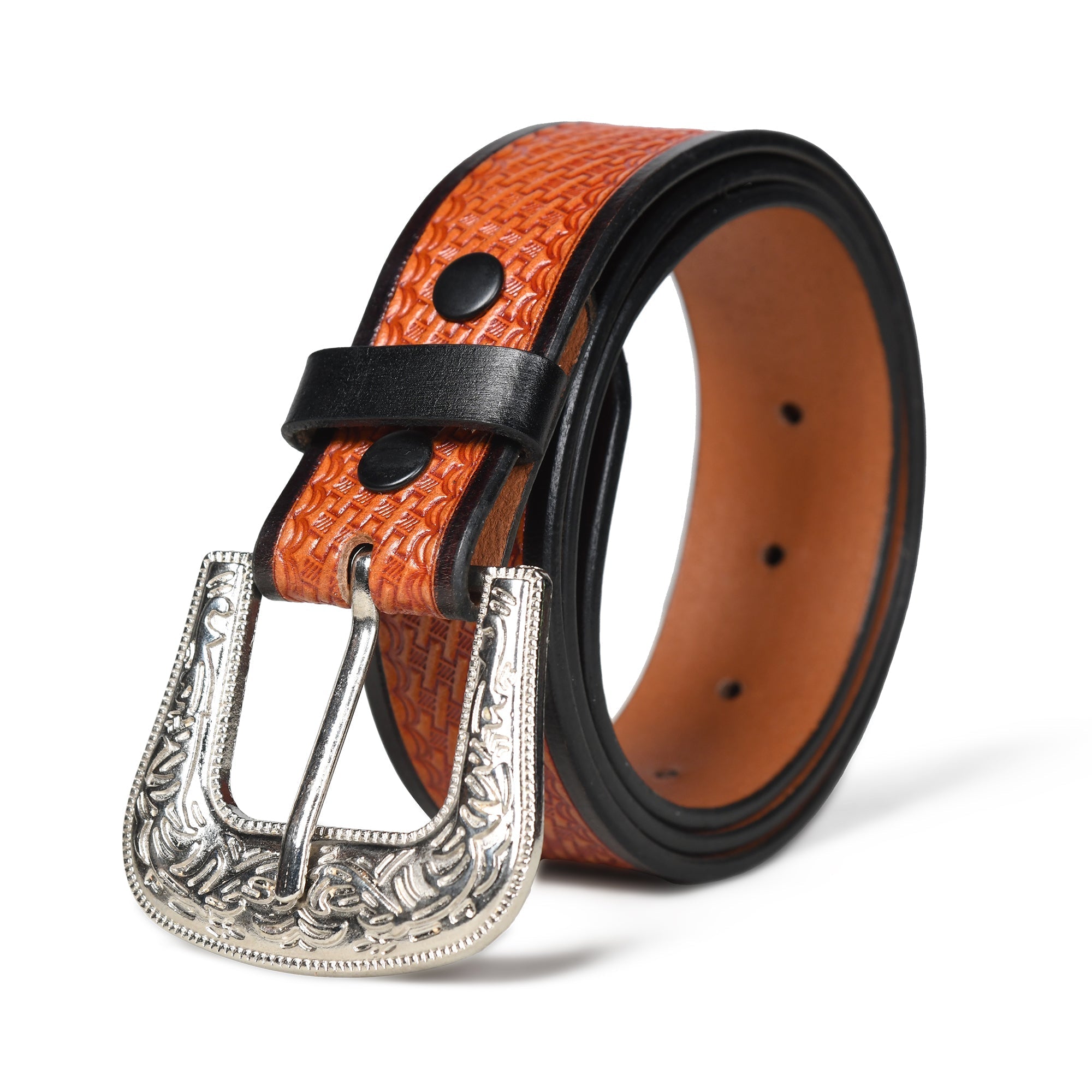 Classic Western Leather Belt