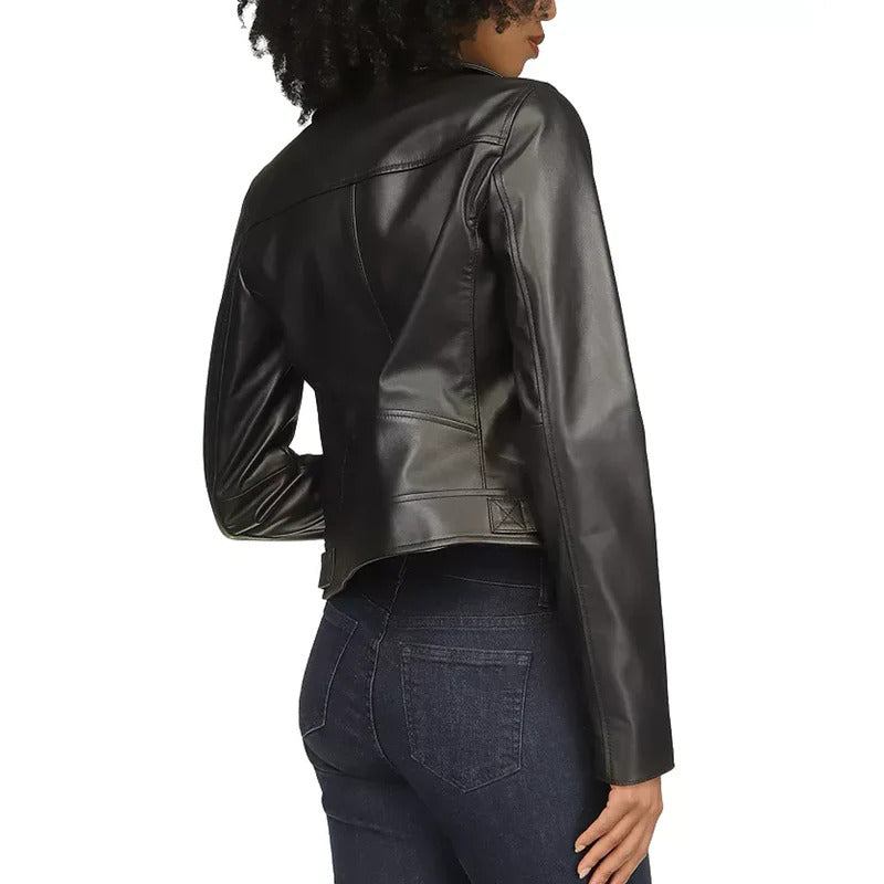 Women's Michael Kors Moto Leather Jacket