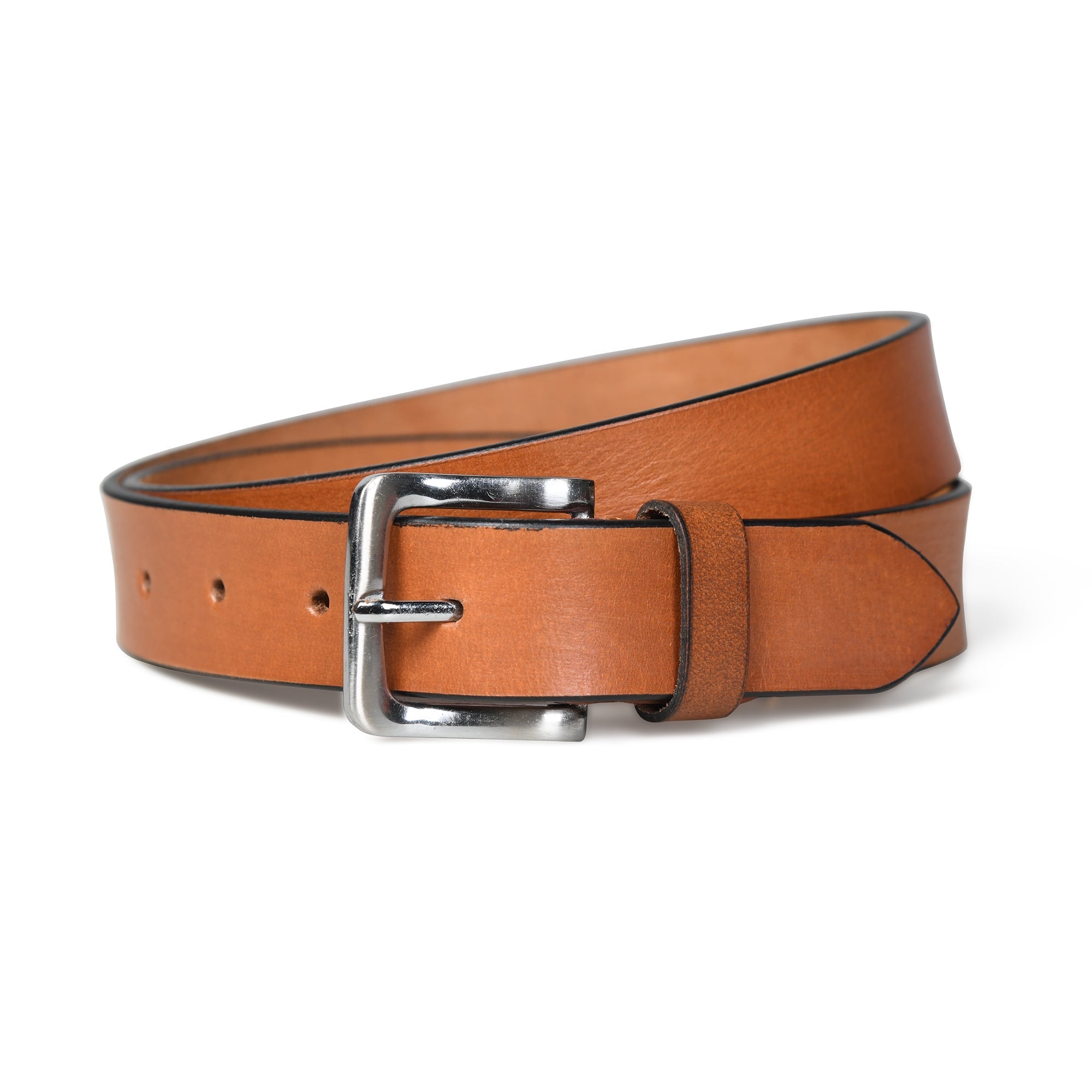 Classic Tan Leather Belt