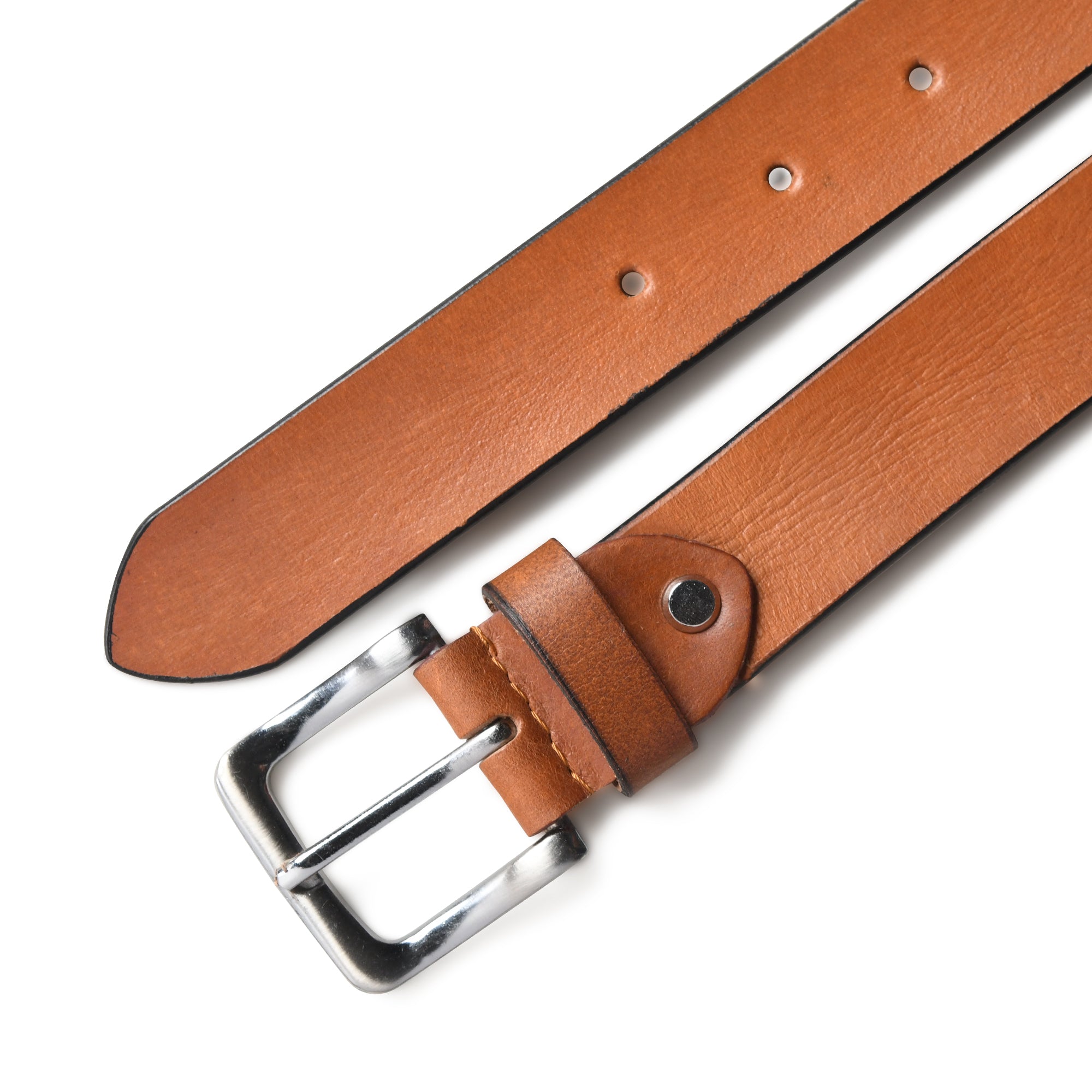 Classic Tan Leather Belt