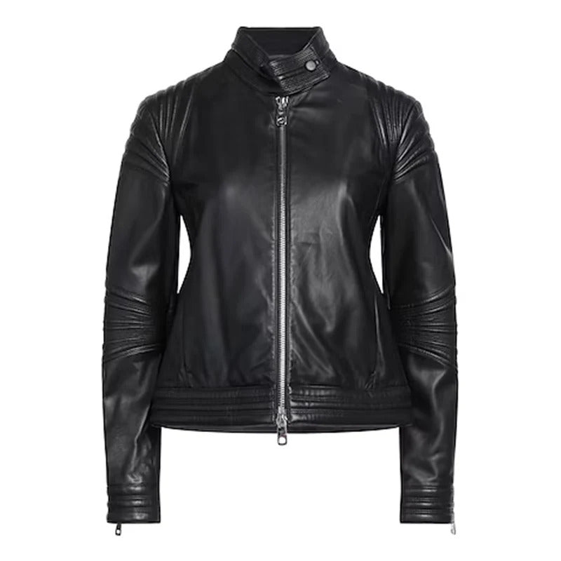 Women's Dondup Biker Leather jacket