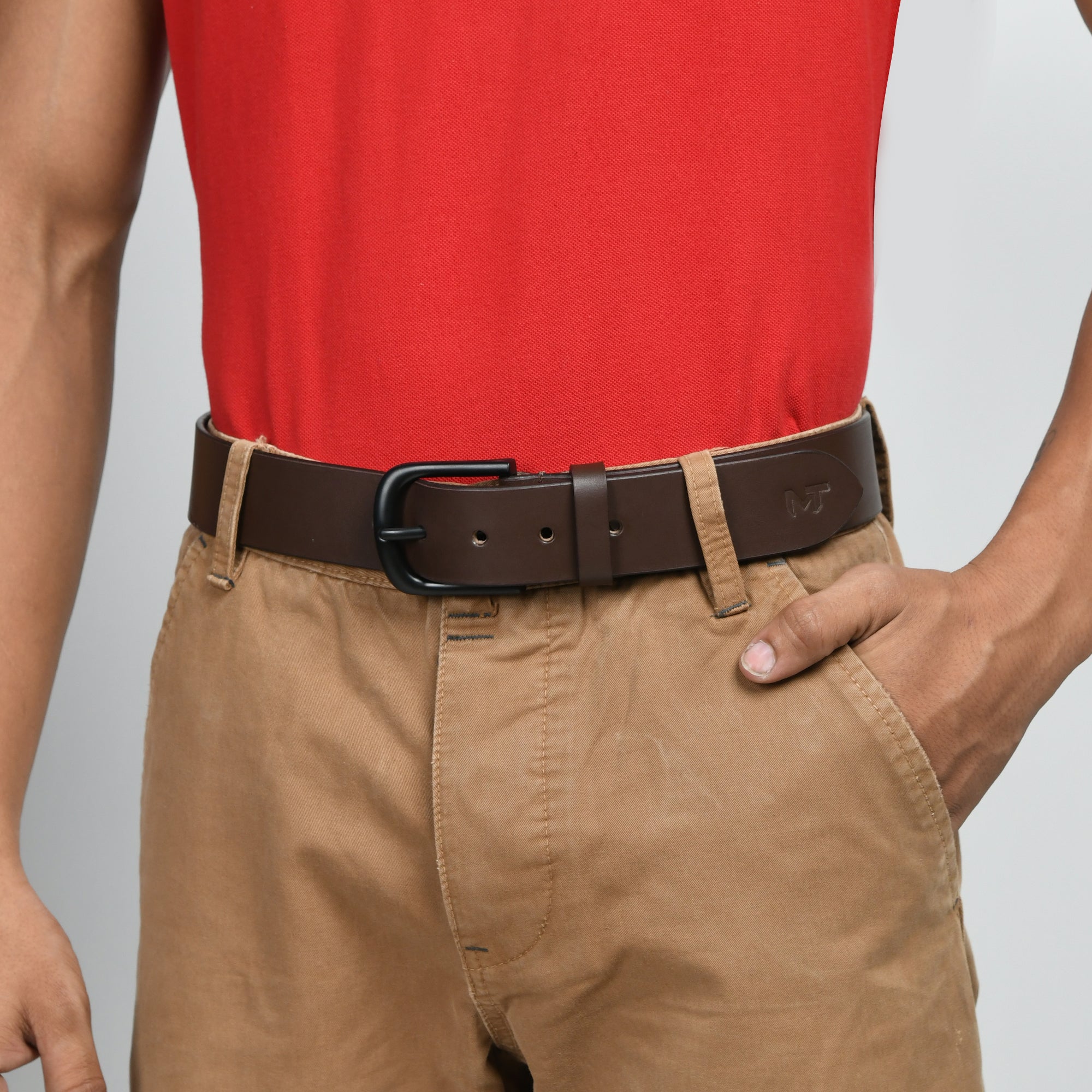 Prestige Brown Leather Belt