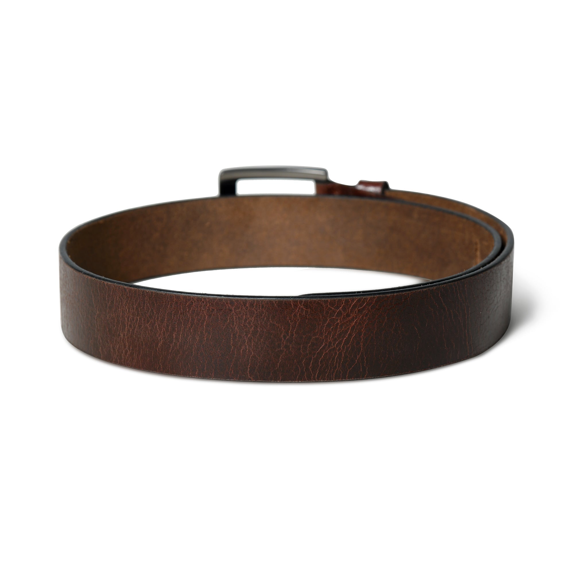 Timberline Dark Brown Leather Belt